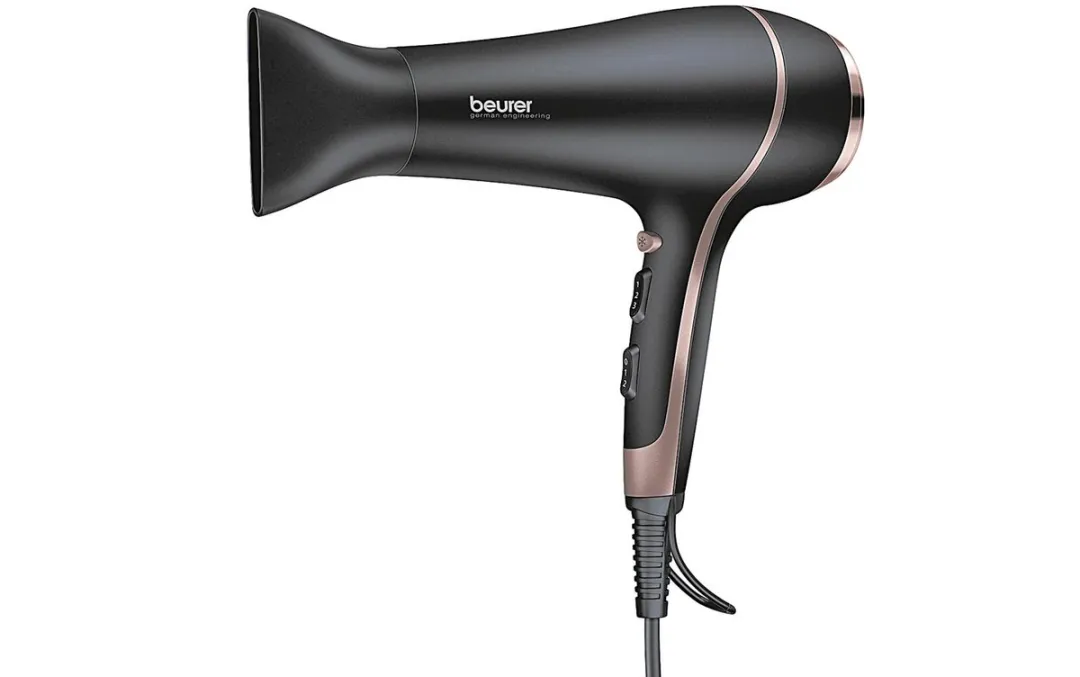 Beurer HC 30 Föhn 2400W - 2 Blaasstanden - 3 Warmtestanden - Zwart/Rosa