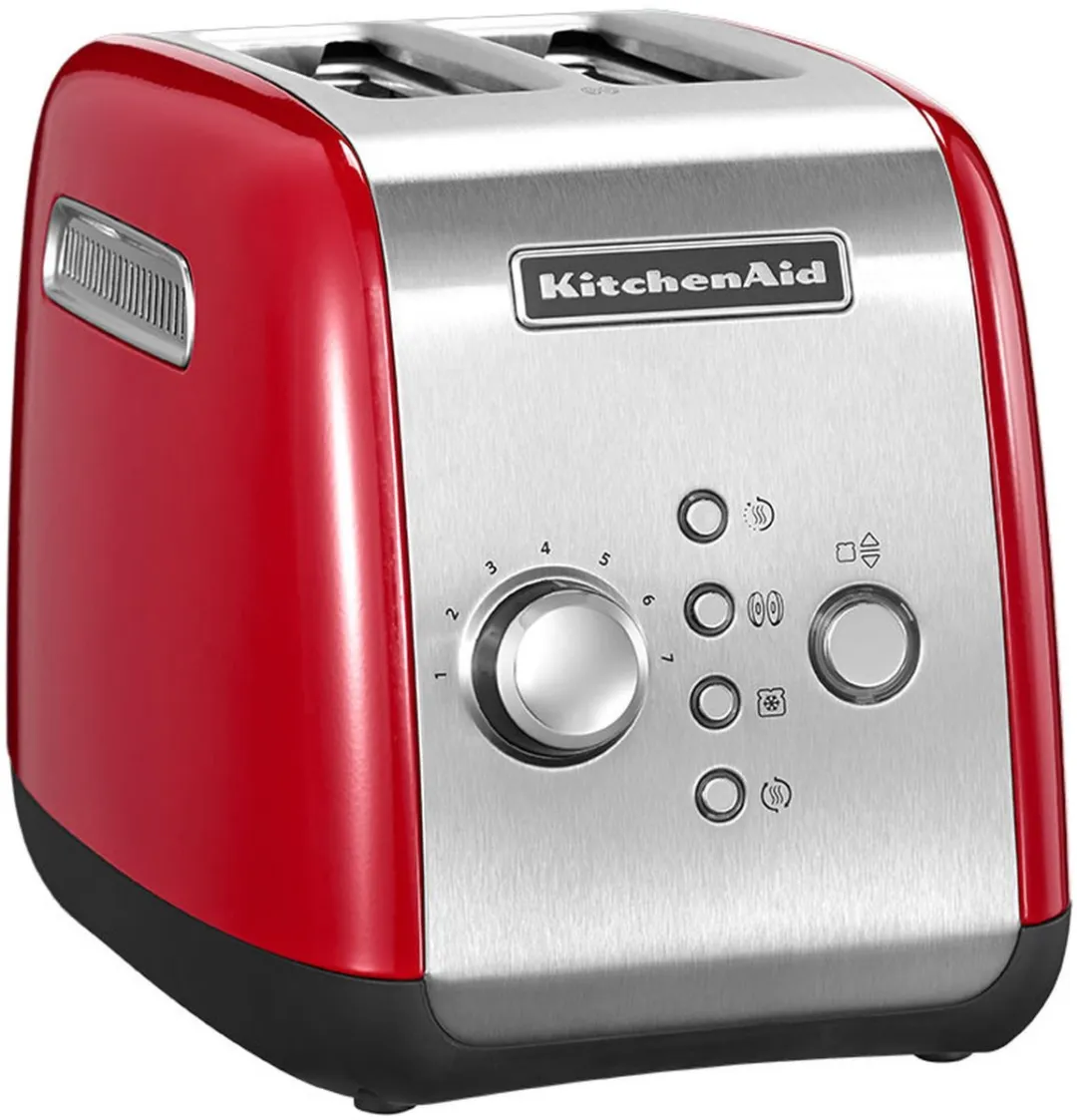 KitchenAid 5KMT221EER Broodrooster 2 Sleuven - 1100W - Keizer Rood