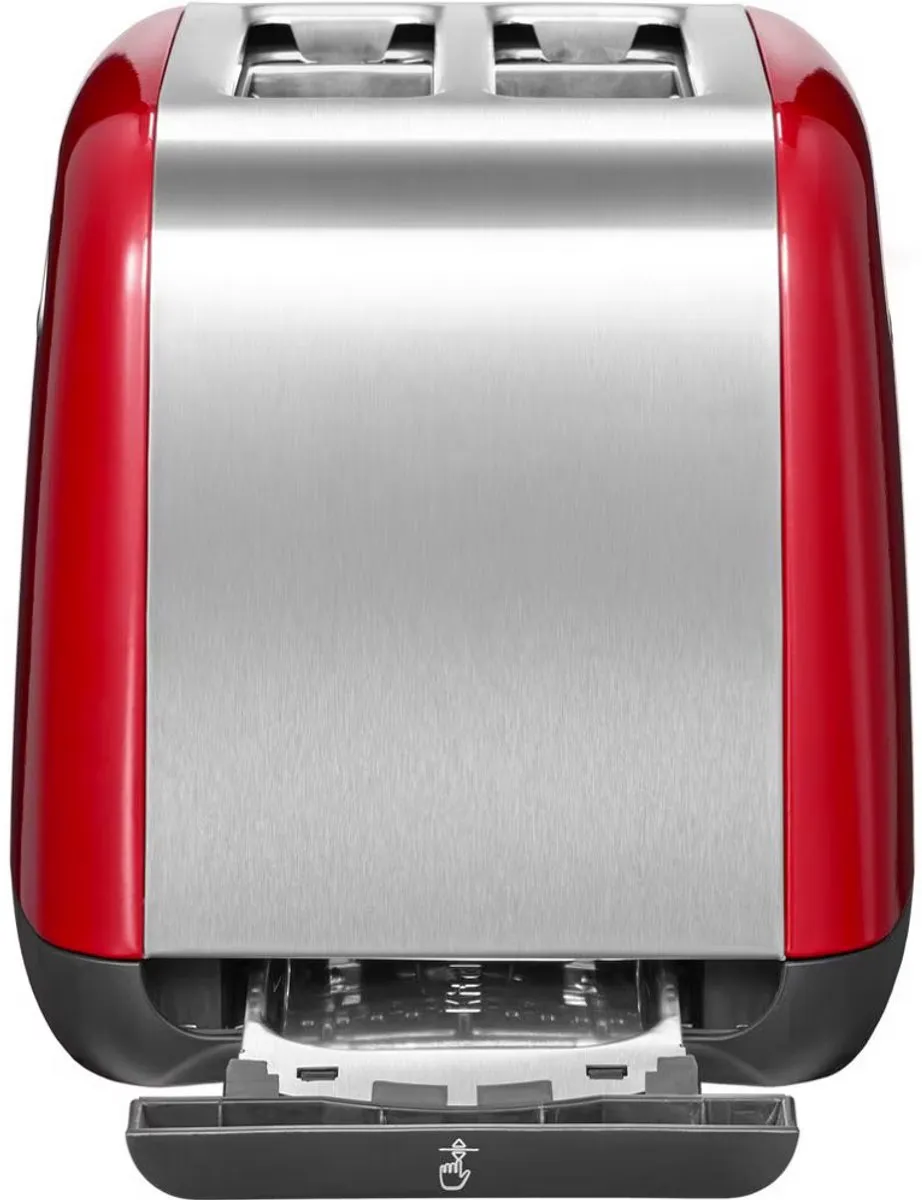 KitchenAid 5KMT221EER Broodrooster 2 Sleuven - 1100W - Keizer Rood