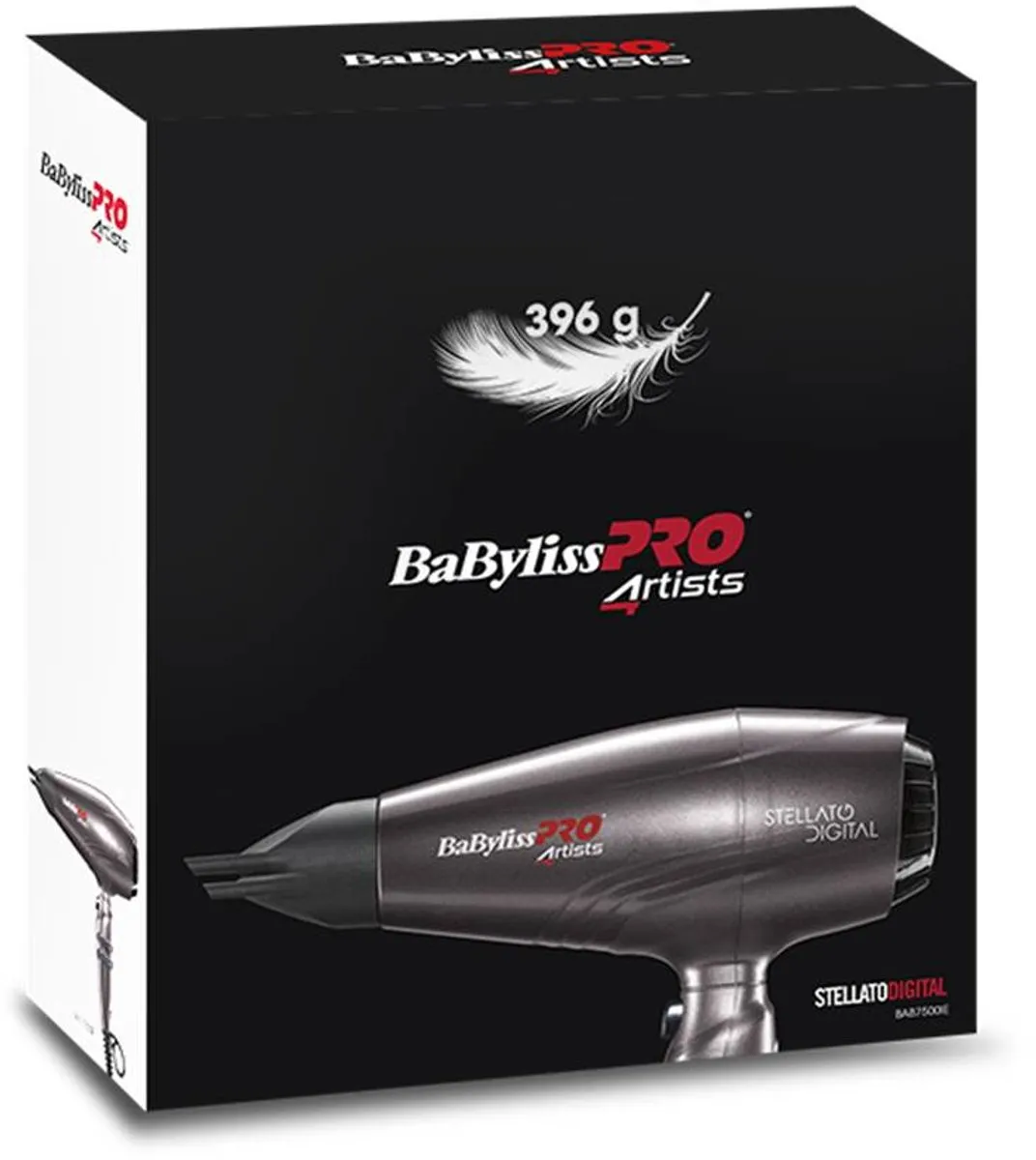 BaBylissPRO 4Artists Stellato Digital Föhn BAB7500IE - 2400W - Grijs