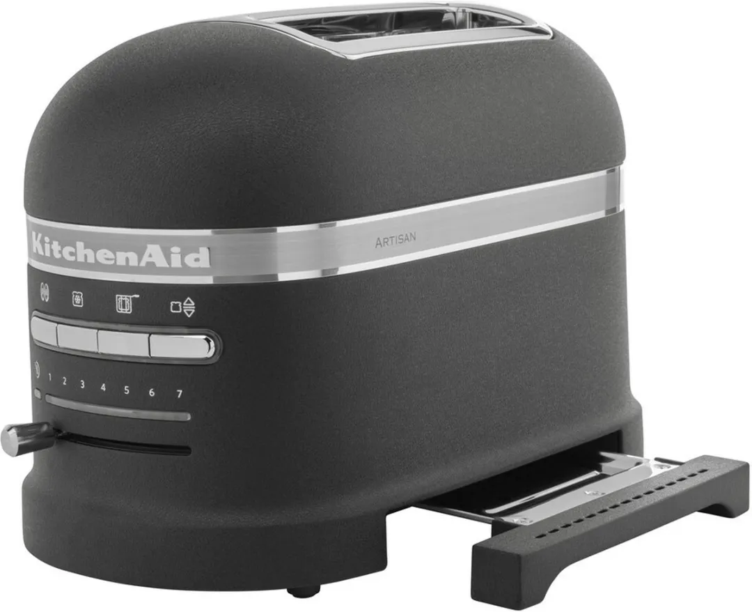 KitchenAid Artisan 5KMT2204EBK Broodrooster 2 Sleuven - 1250W - Zwart - afbeelding 8 van 10