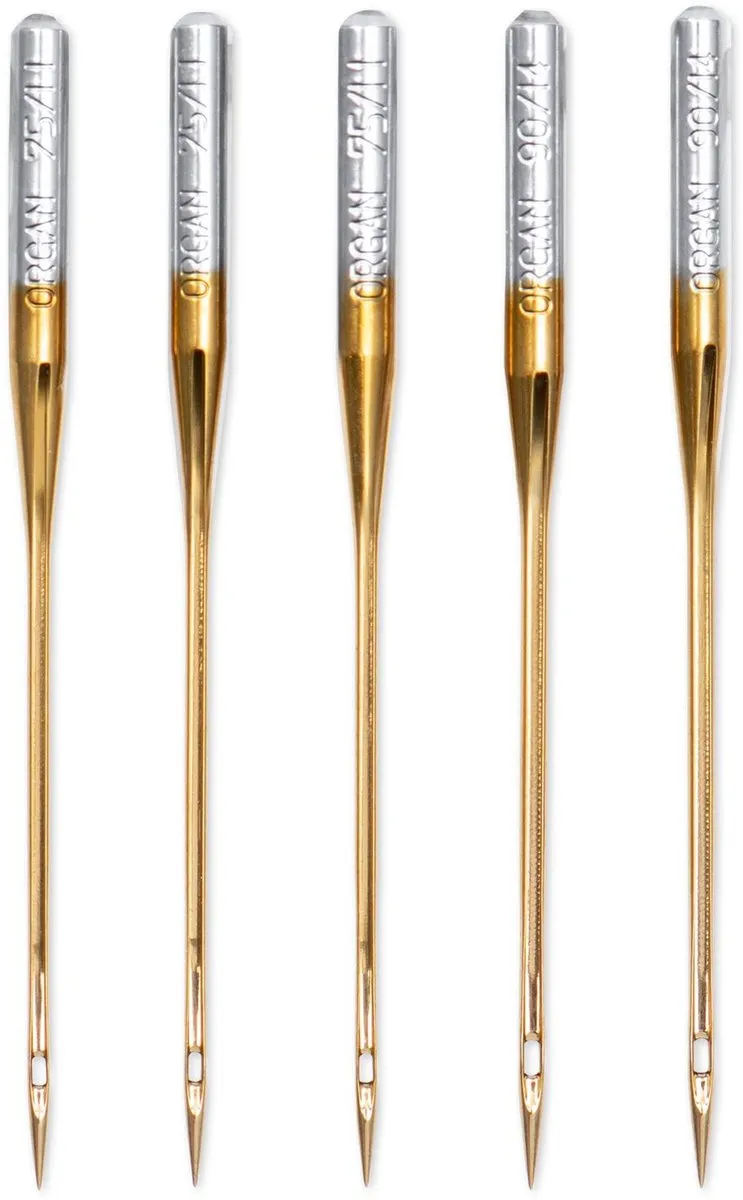 Prym Gouden Borduurnaalden H-ET 75+90 - 5 Stuks