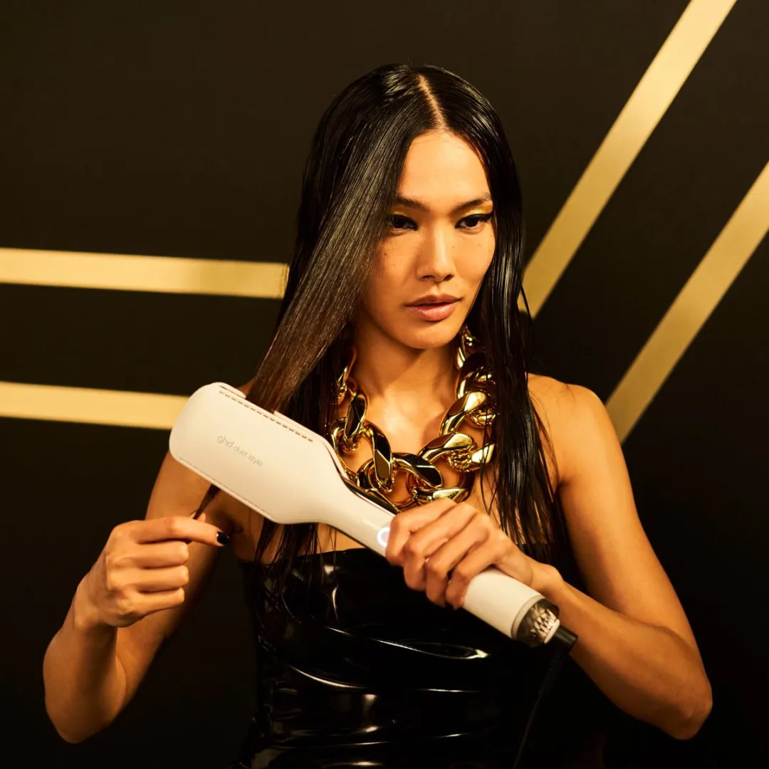 ghd - Duet Style - 2-in-1 Hete lucht Stijltang - Wit