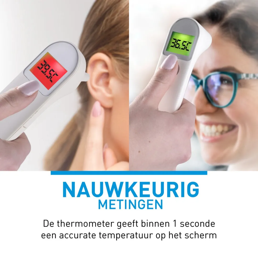 Grundig Infrarood Koortsthermometer - 1 Persoon - Wit