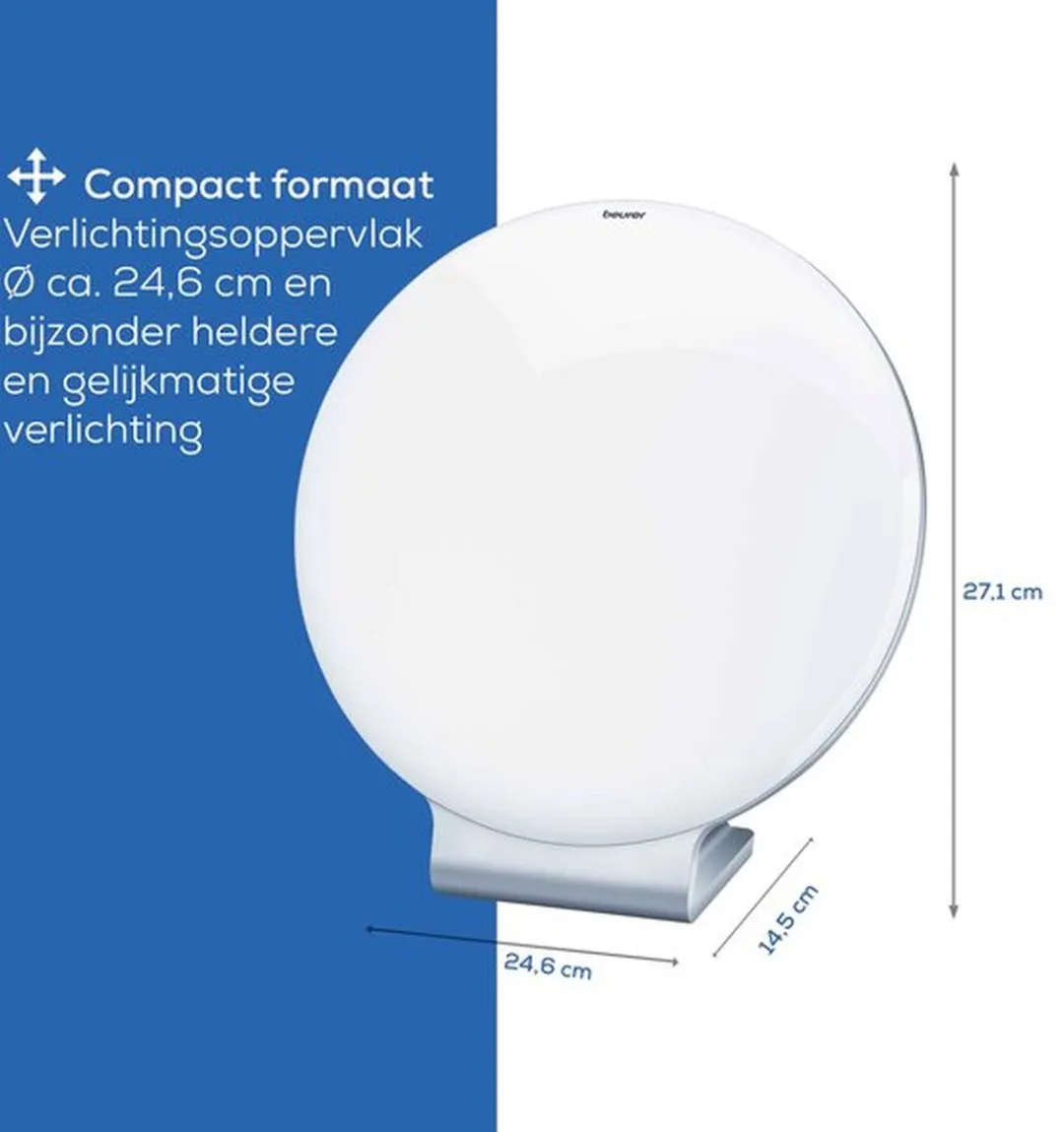 Beurer TL 50 Daglichtlamp 10.000 Lux - Wit Licht