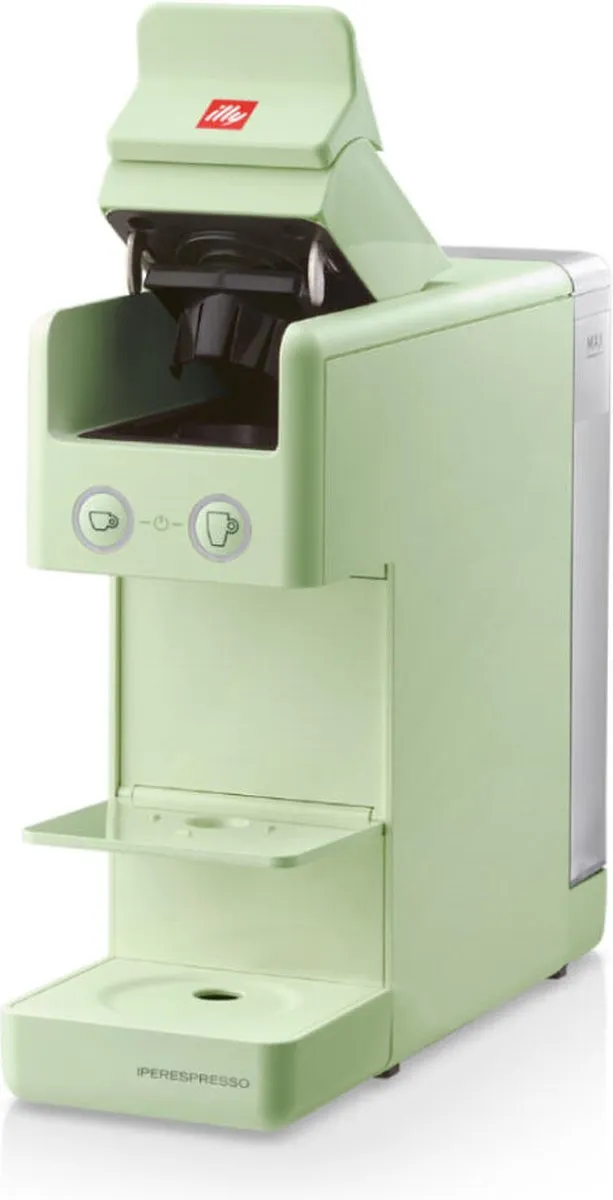 illy Espressomachine Y3.3 Pastelgroen - 0,75L