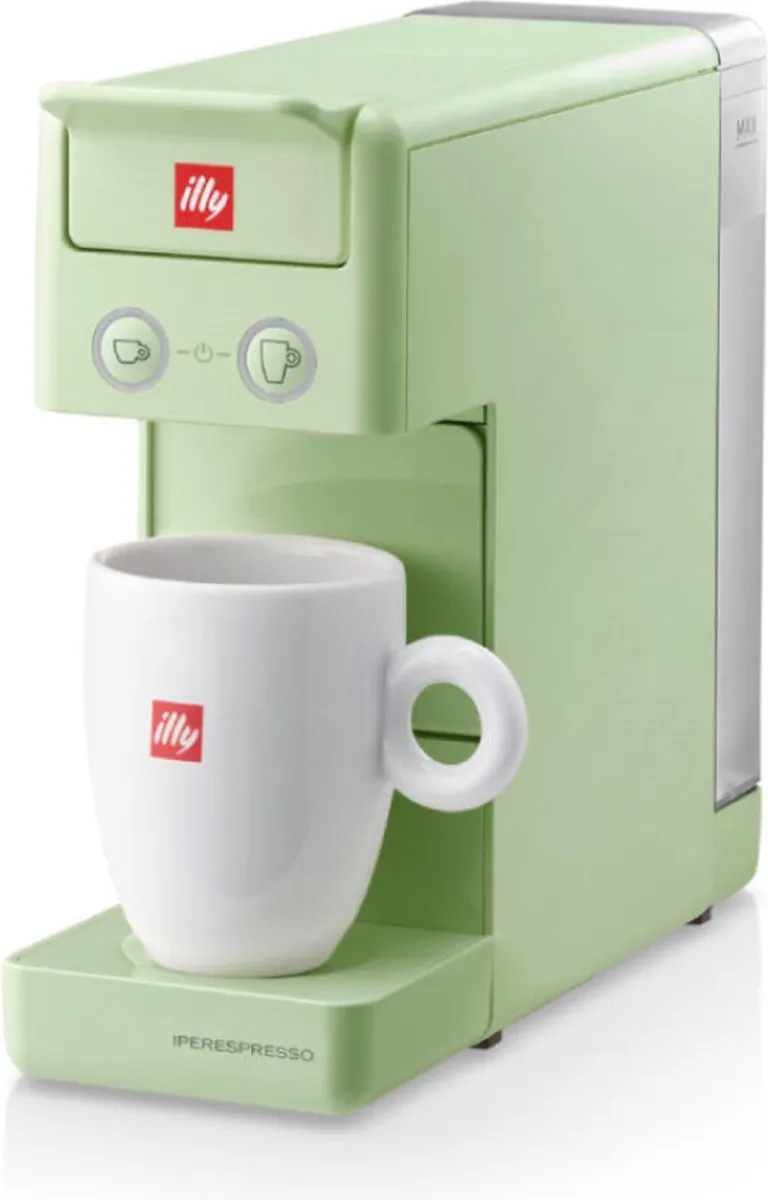 illy Espressomachine Y3.3 Pastelgroen - 0,75L