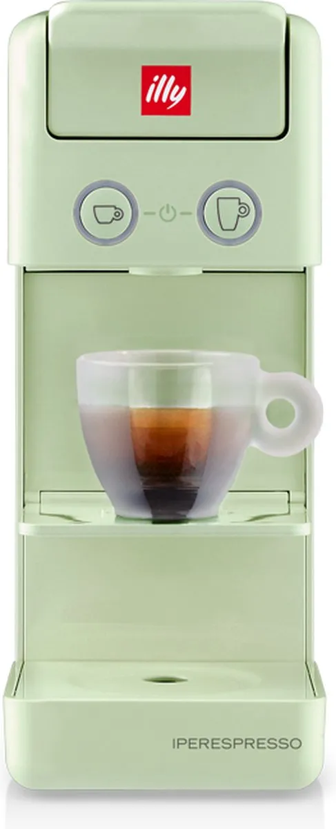 illy Espressomachine Y3.3 Pastelgroen - 0,75L