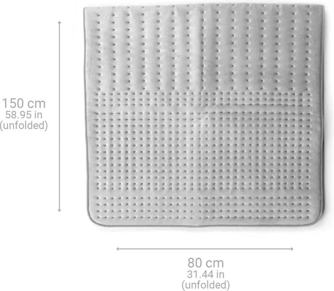 Medisana HU 670 Warmtedeken - 100W - Grijs