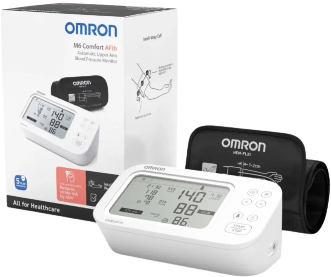Omron M6 Comfort AFib Bloeddrukmeter HEM-7380-E