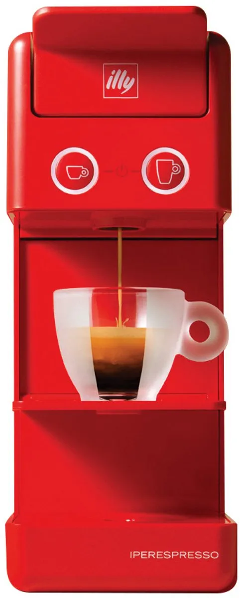 illy Y3.3 Iperespresso Koffiemachine - Rood - afbeelding 6 van 6