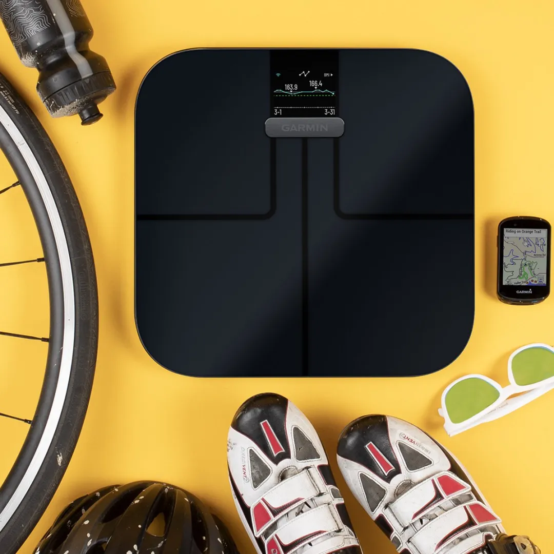Garmin Index S2 Slimme Weegschaal - 180kg - Zwart
