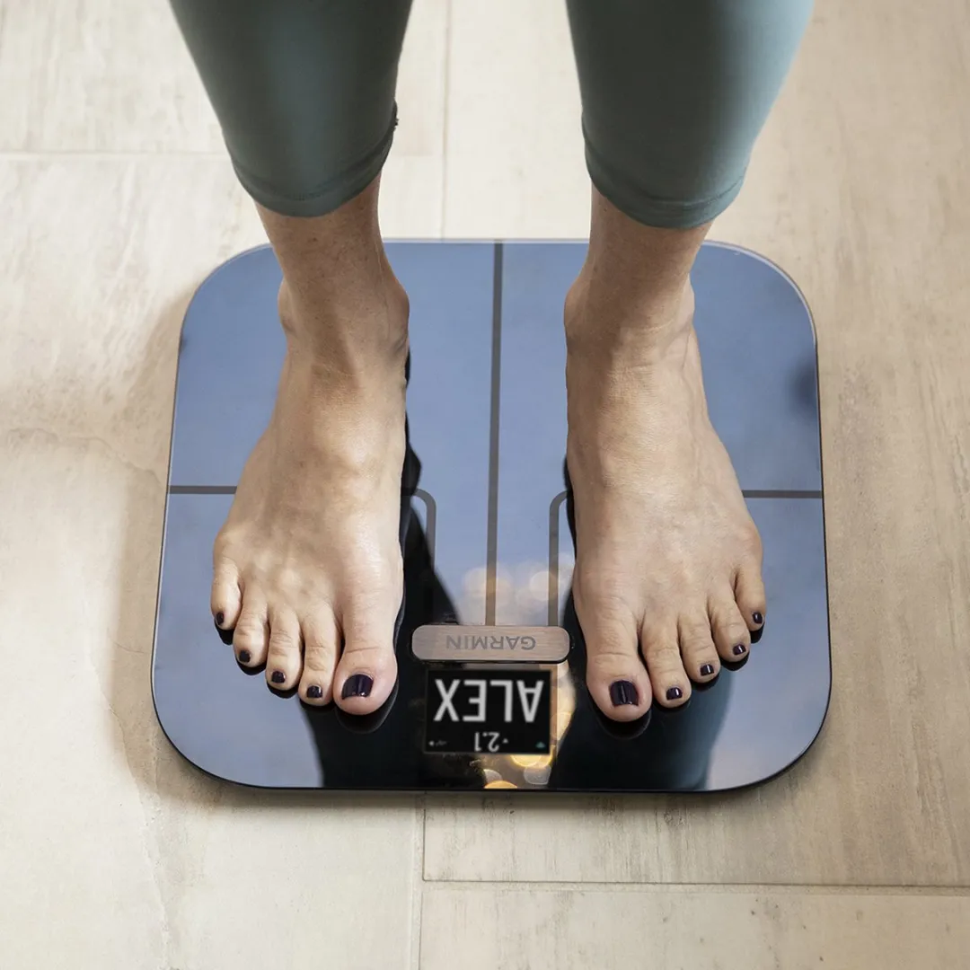 Garmin Index S2 Slimme Weegschaal - 180kg - Zwart