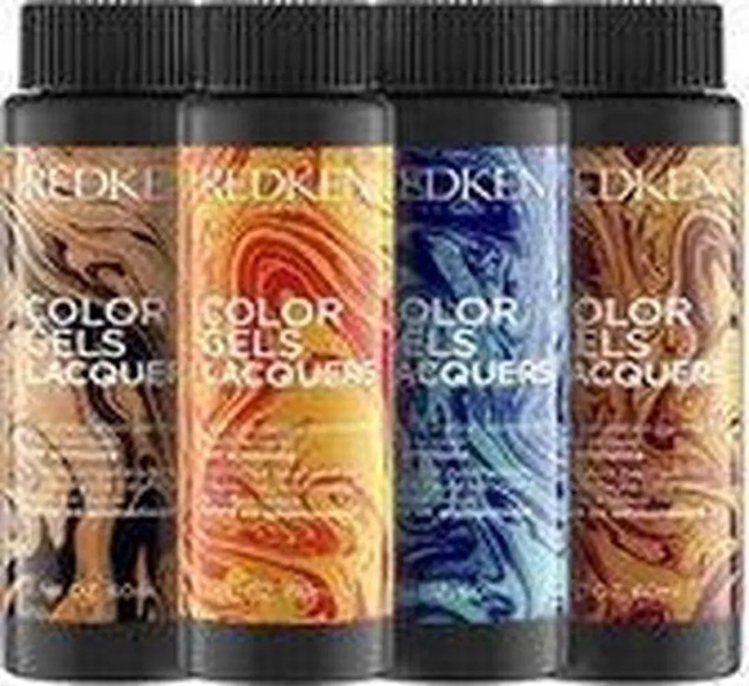 Redken Color Gels Lacquers #6RO-Bonfire Permanente Kleur - 3 Stuks
