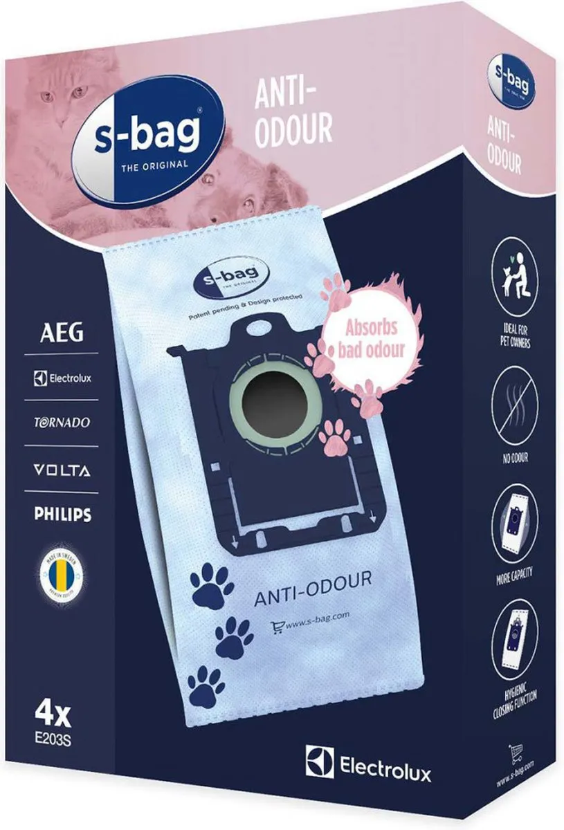 Electrolux S-Bag E203S Stofzuigerzak