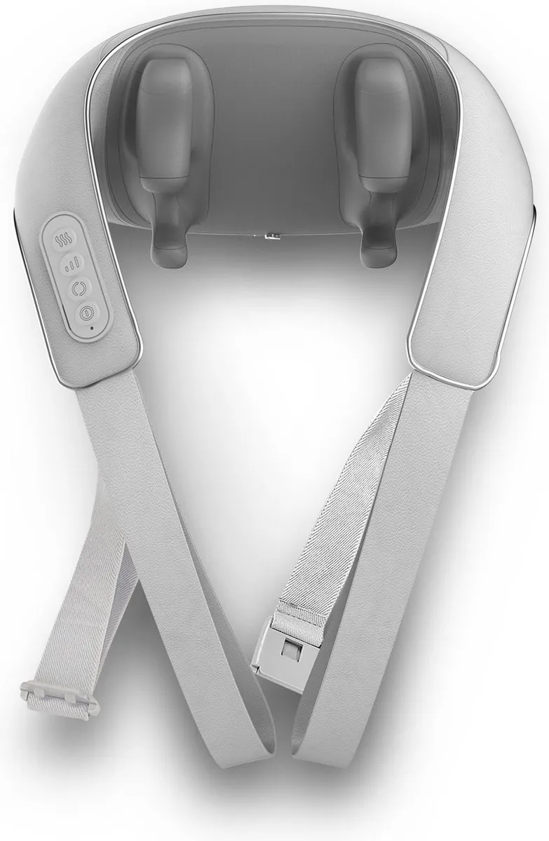 medisana NM 990 - Nek, schouder & rug massage - Draadloos USB-C - Warmtefunctie - Handsfree - Handgesimuleerde massagekoppen