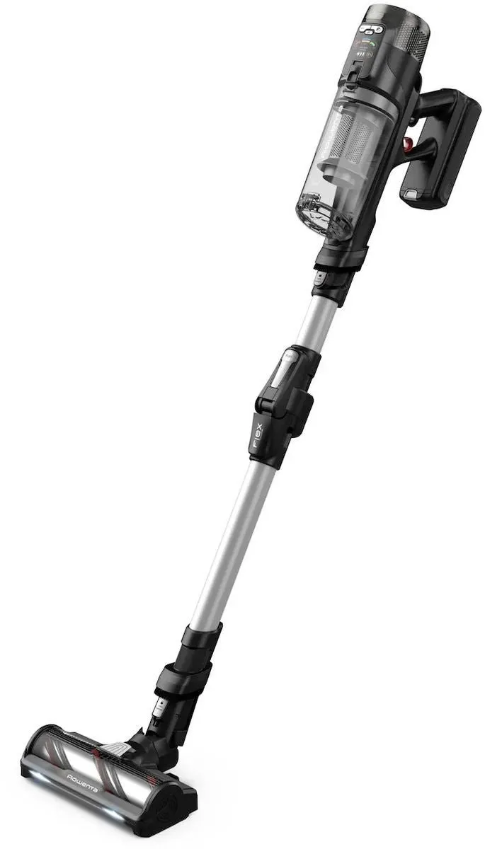 Rowenta RH9A55 X-Force Flex 13.60 Steelstofzuiger - Zilver/Zwart