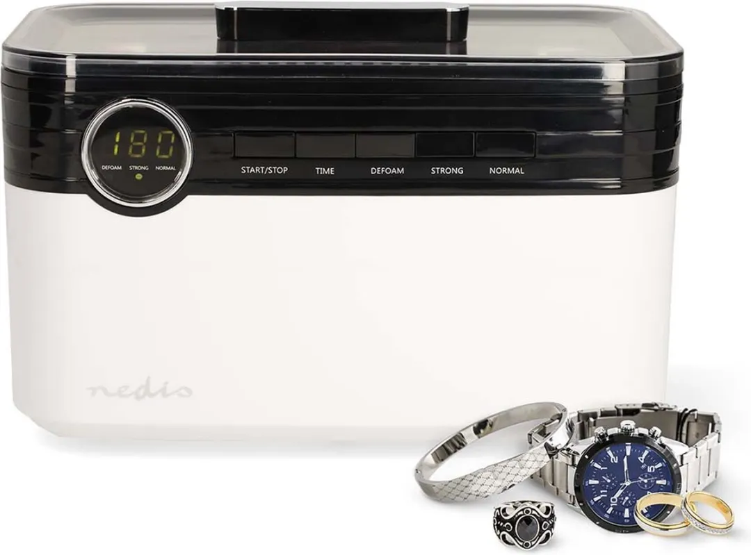 Nedis JECL120WT Ultrasoon Reiniger