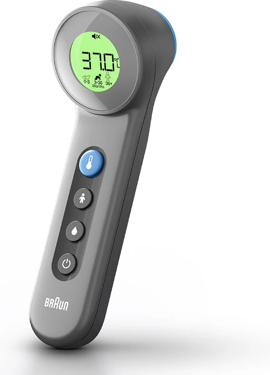 Braun BNT400B Age Precision Koortsthermometer - Zwart