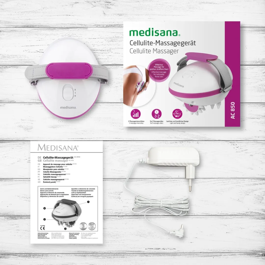 Medisana AC 850 Anti-Cellulitis Apparaat - Rood