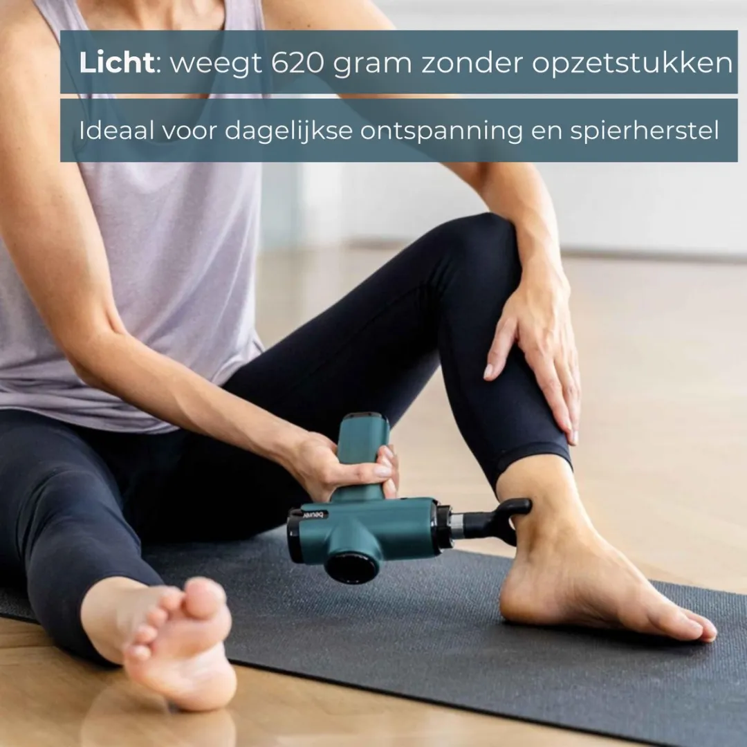 Beurer MG 99 Massagepistool - 5 Intensiteiten - 4 Koppen - Petrol