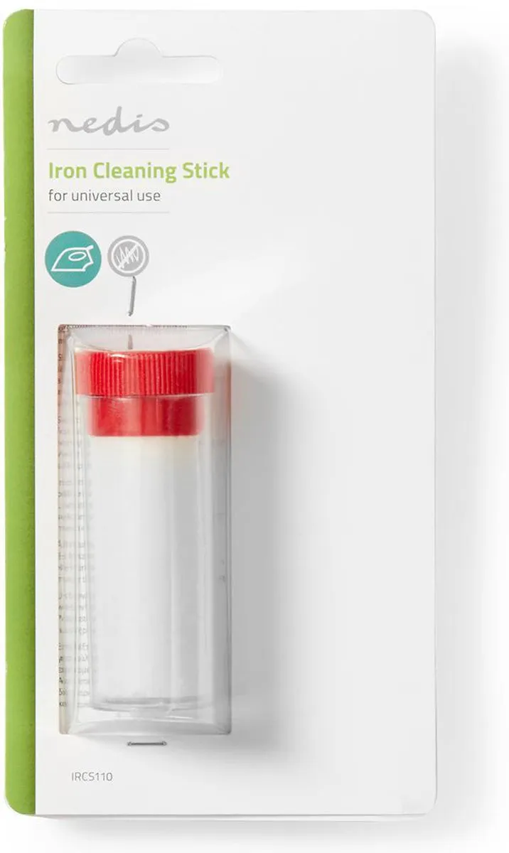 Nedis IRCS110 Reinigingsstick Strijkijzerzool - Rood