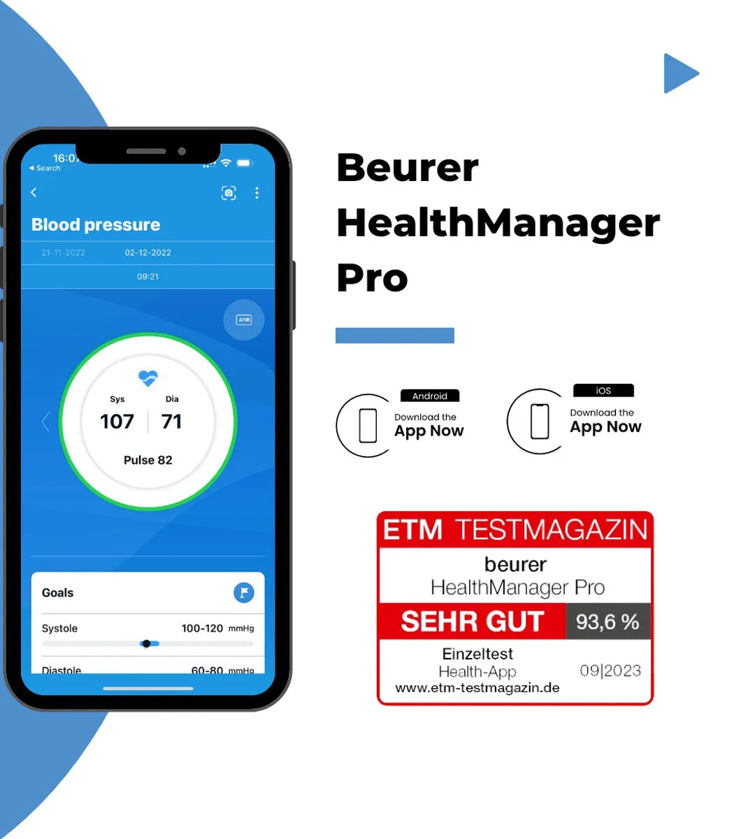 Beurer BF700 Personenweegschaal - Lichaamsanalyse - Digitaal - 180 kg - 8 Gebruikers - Zwart