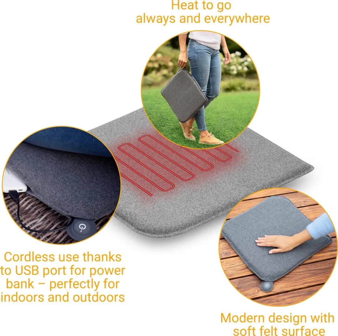 Medisana OL 600 Outdoor Warmtekussen - 3 standen - Grijs
