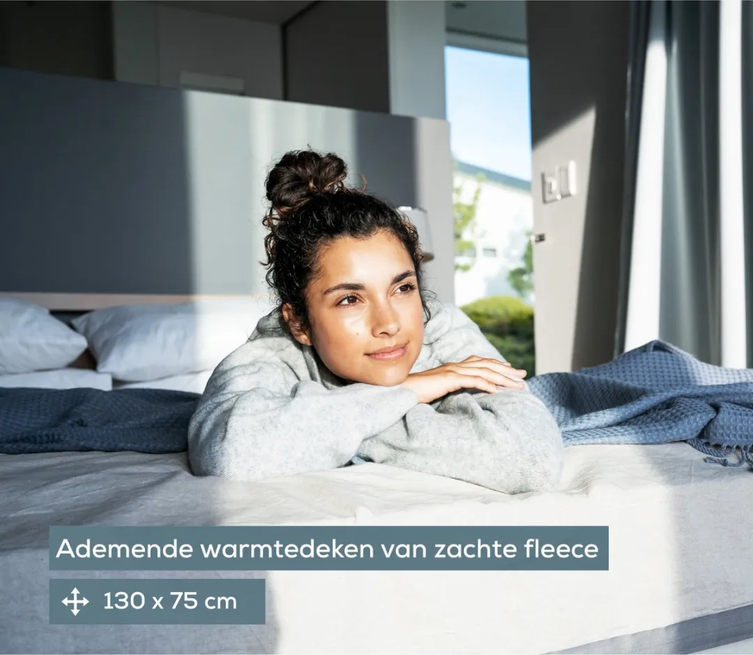 Beurer UB 300 Elektrische Onderdeken 1 Persoons 130x75cm - Wit