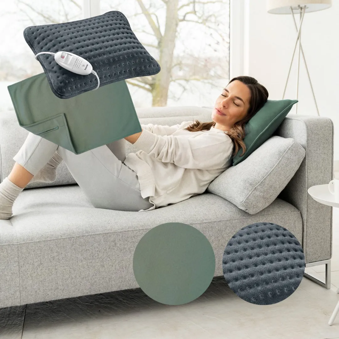 Beurer HK 48 Cosy Green Warmtekussen 40x30cm - 3 standen - Groen