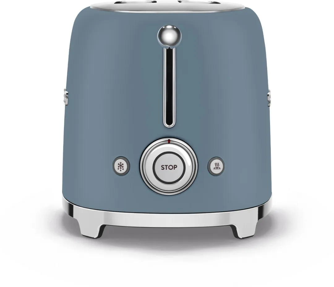 Smeg TSF01SBMEU Broodrooster Storm Blue - 2x2 - 950W