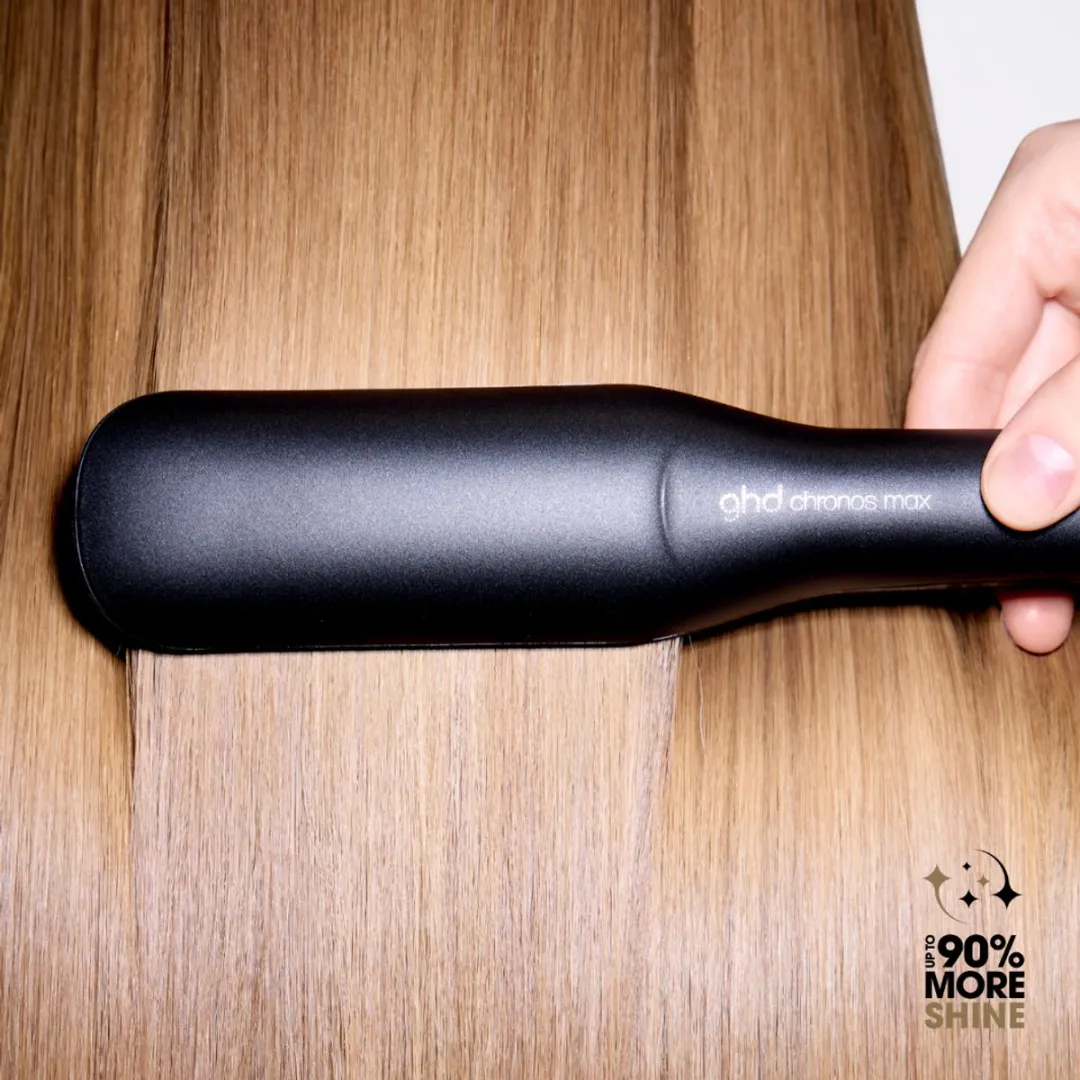 ghd - Chronos Max - Stijltang - Brede Platen - Zwart