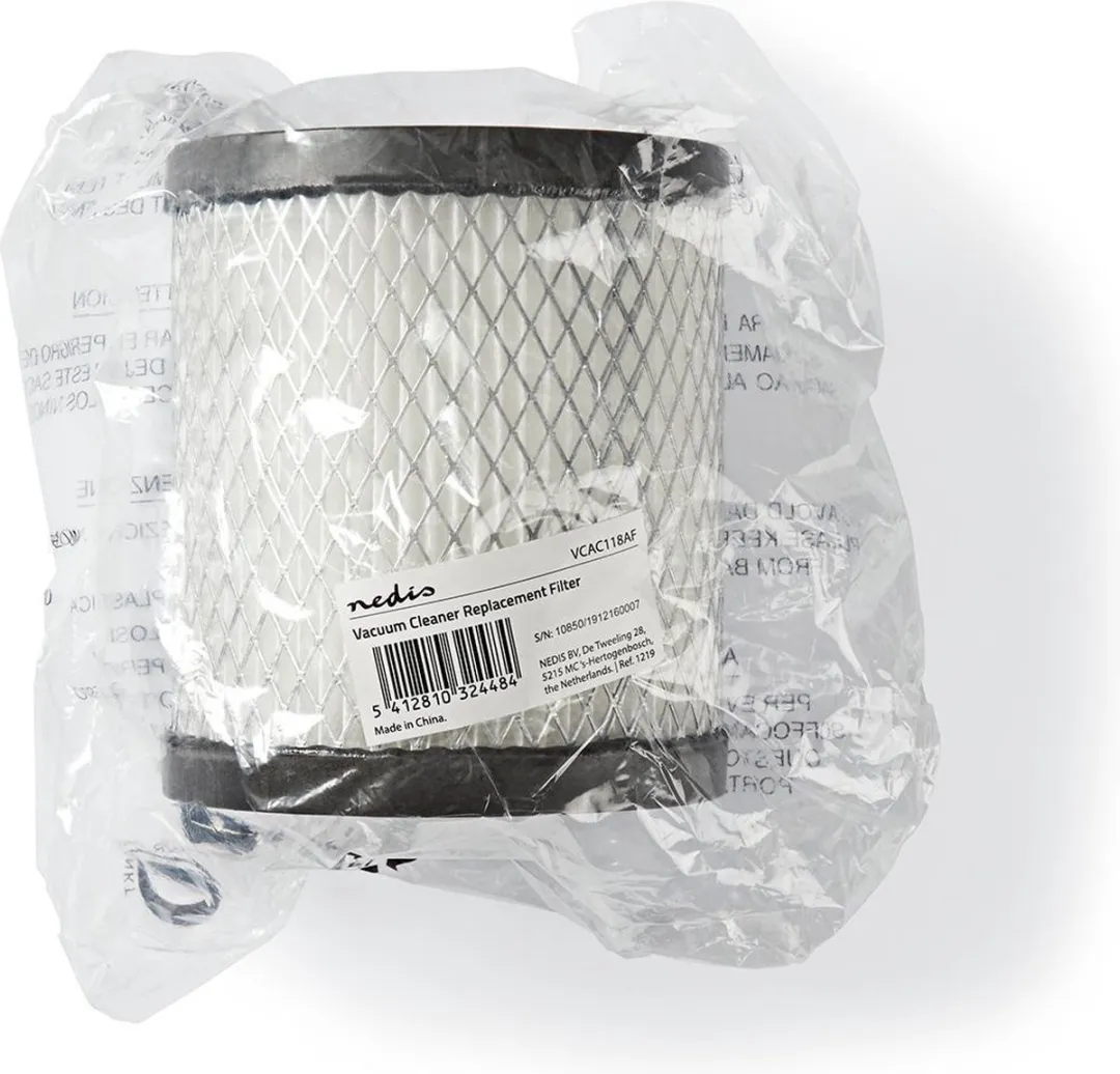 Nedis VCAC118AF Stofzuiger Motorfilter - Zwart