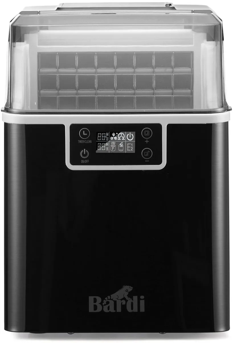 Bardi 50403 IJsblokjesmachine 3,2L - Zwart