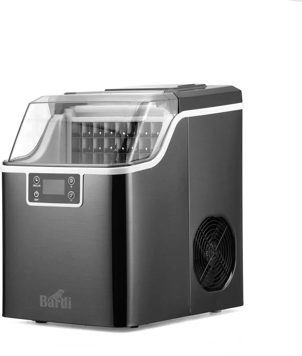 Bardi 50403 IJsblokjesmachine 3,2L - Zwart
