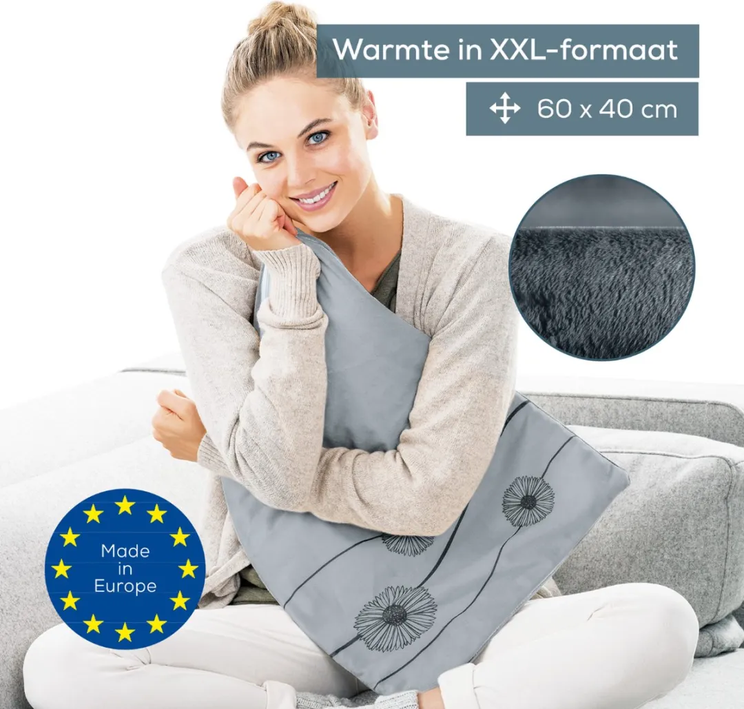 Beurer HK 125 XXL Warmtekussen 60x40cm - Cosy Grey