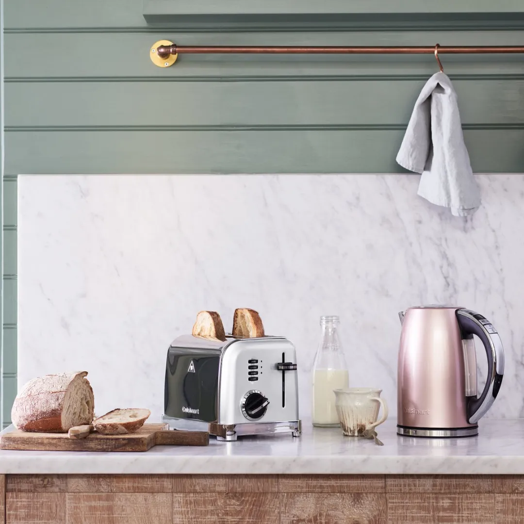 Cuisinart - Waterkoker Multi-Temp Waterkoker - Roestvrij staal - Water koker 1,7L - Roze