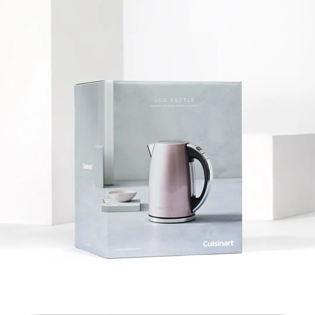 Cuisinart - Waterkoker Multi-Temp Waterkoker - Roestvrij staal - Water koker 1,7L - Roze