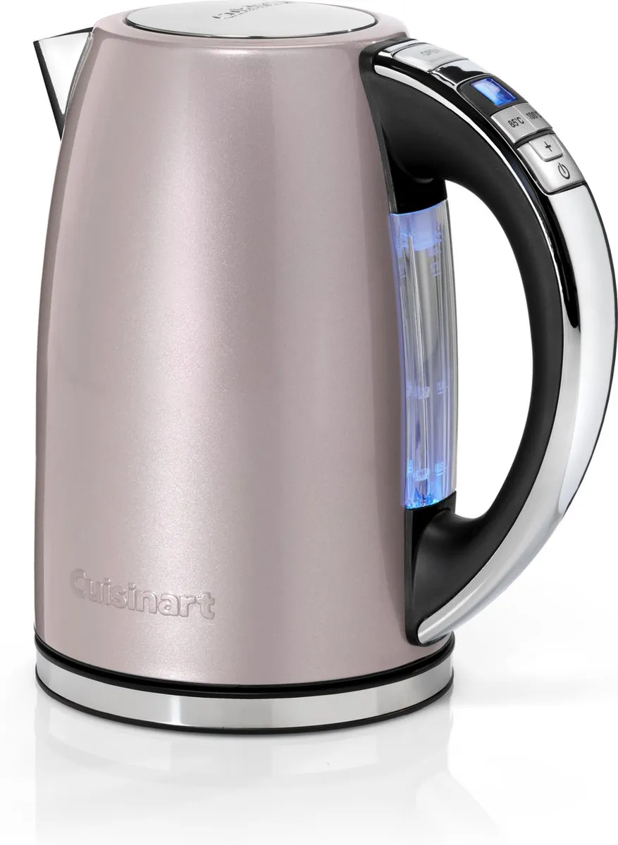 Cuisinart - Waterkoker Multi-Temp Waterkoker - Roestvrij staal - Water koker 1,7L - Roze