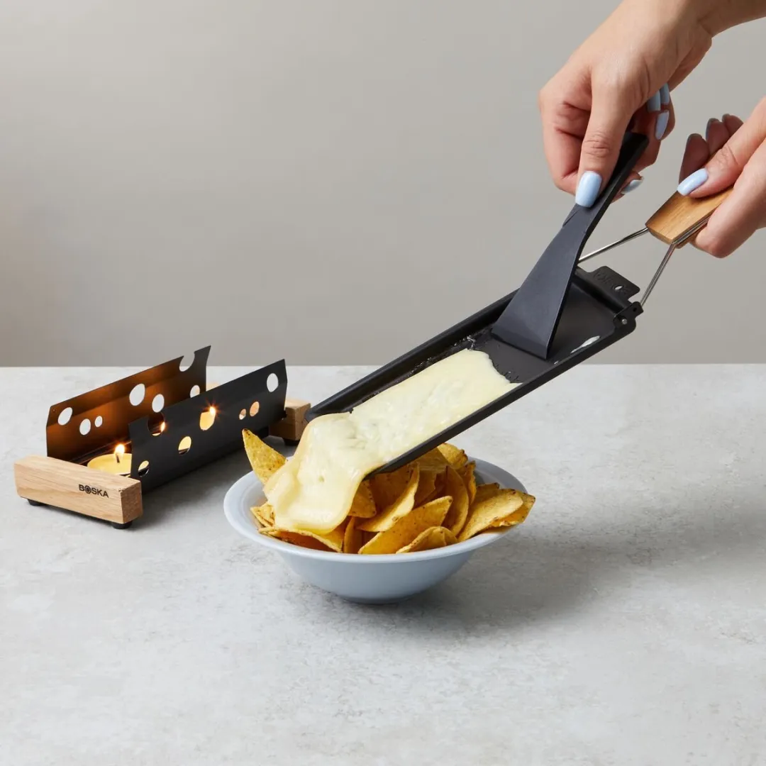 Boska Partyraclette ToGo Oslo Mini - 2 Personen - Zwart/Bruin