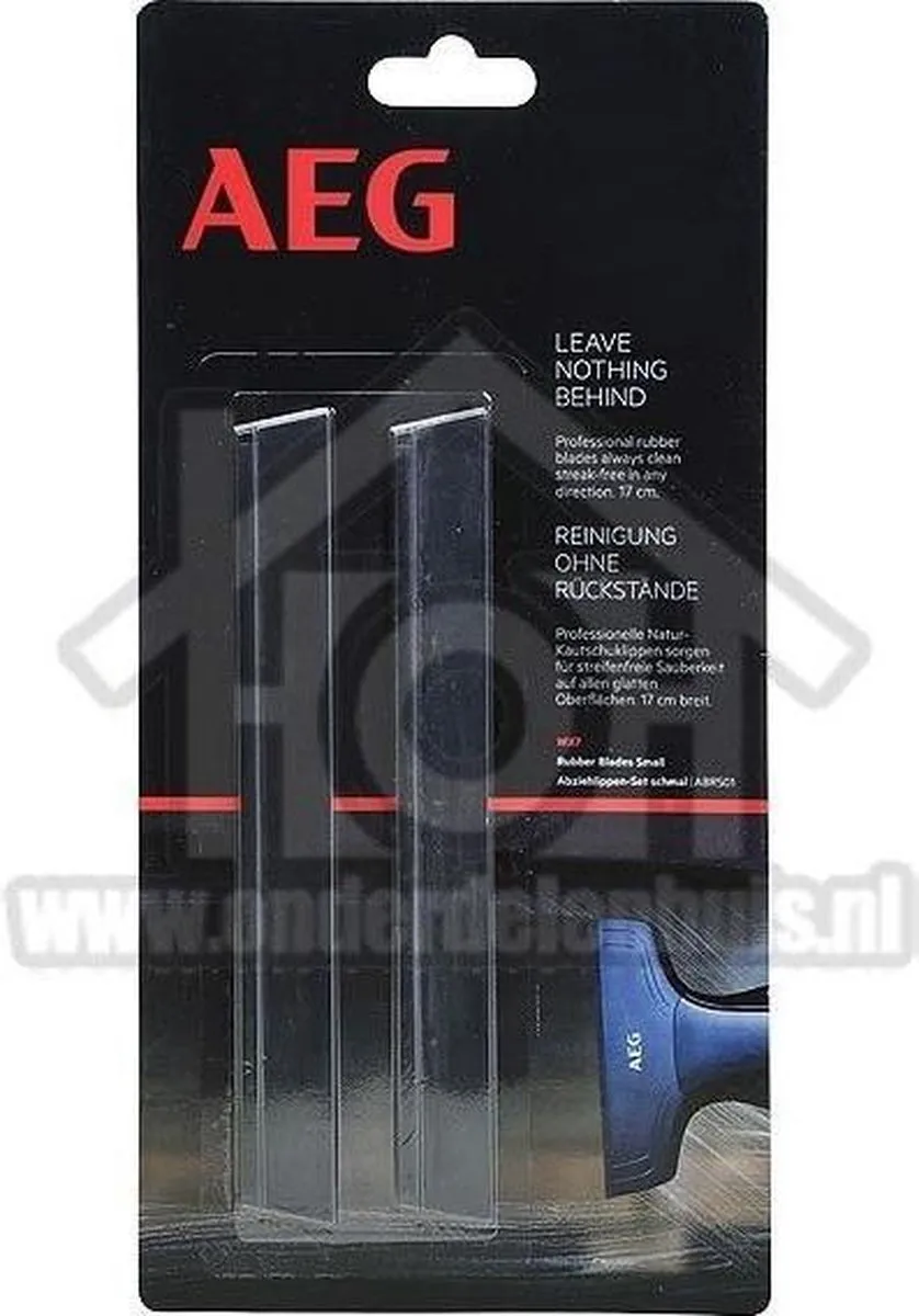 AEG WX7 Rubber Bladen - 2x 17cm