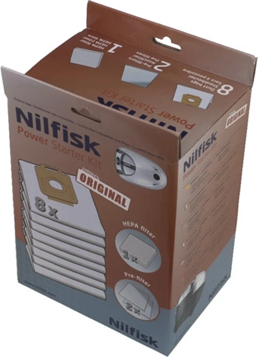 Nilfisk Power Starterkit - 11 Stuks (8x Zakken, 3x Filters)