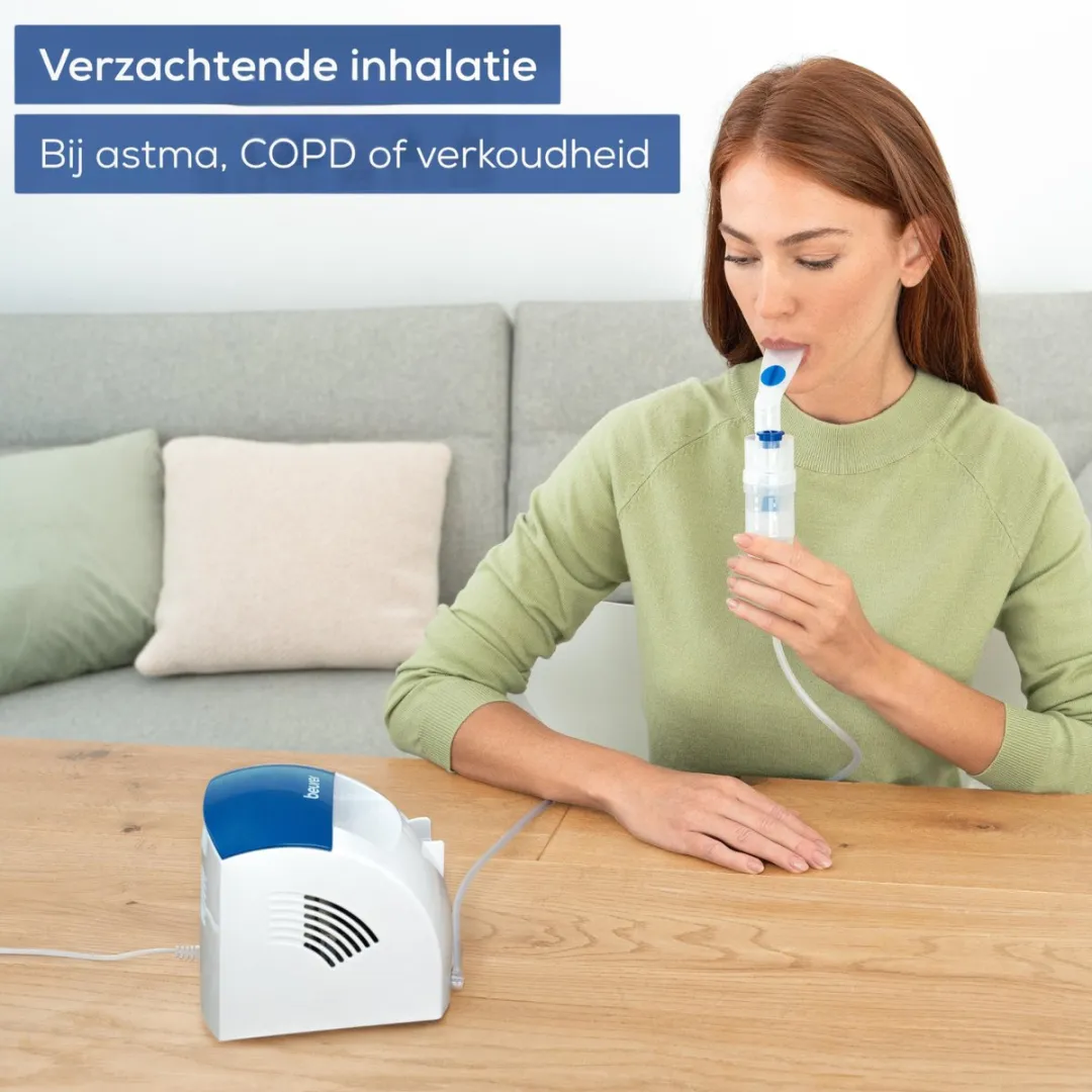 Beurer IH 26 Vernevelaar - Perslucht - Incl. masker & neusdouche