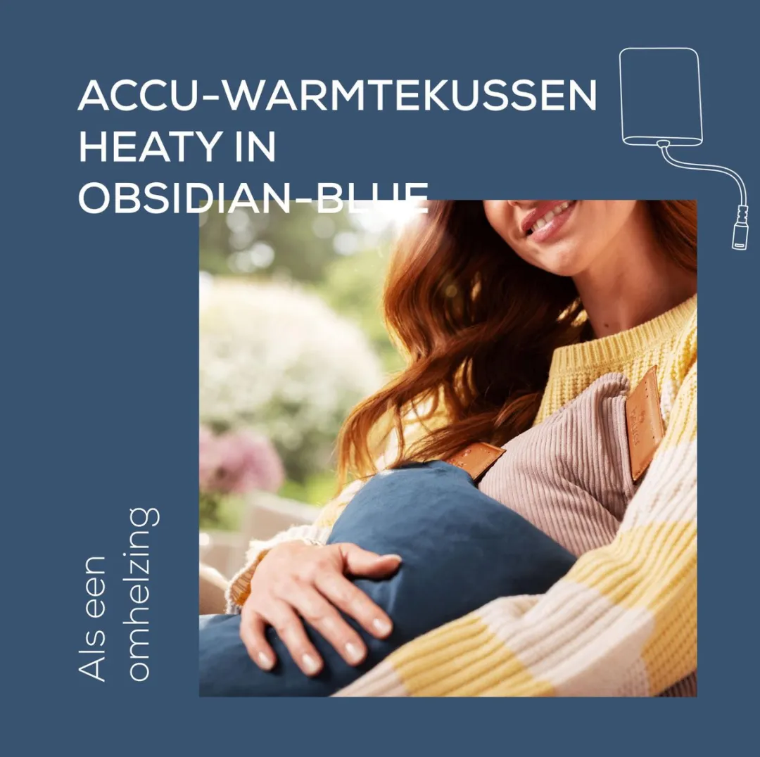 Beurer HK 48 Warmtekussen - Draadloos - 45x45cm - Blauw