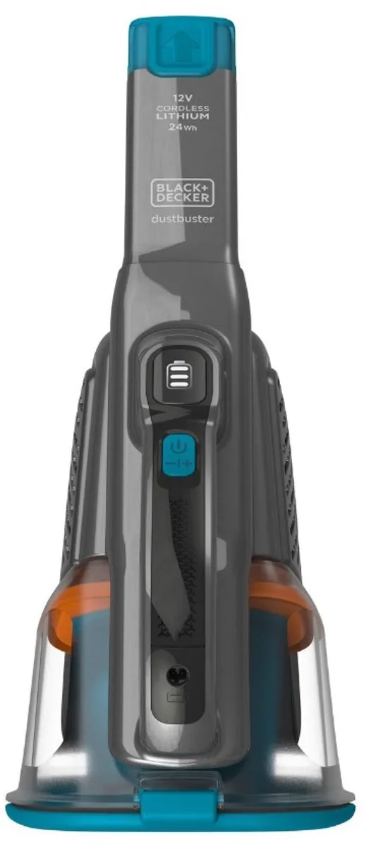 BLACK+DECKER BHHV320B-QW Kruimeldief - 0,7L - Titanium/Blauw