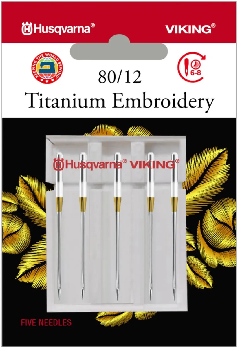 Husqvarna-Viking Titanium 80 Borduurnaalden