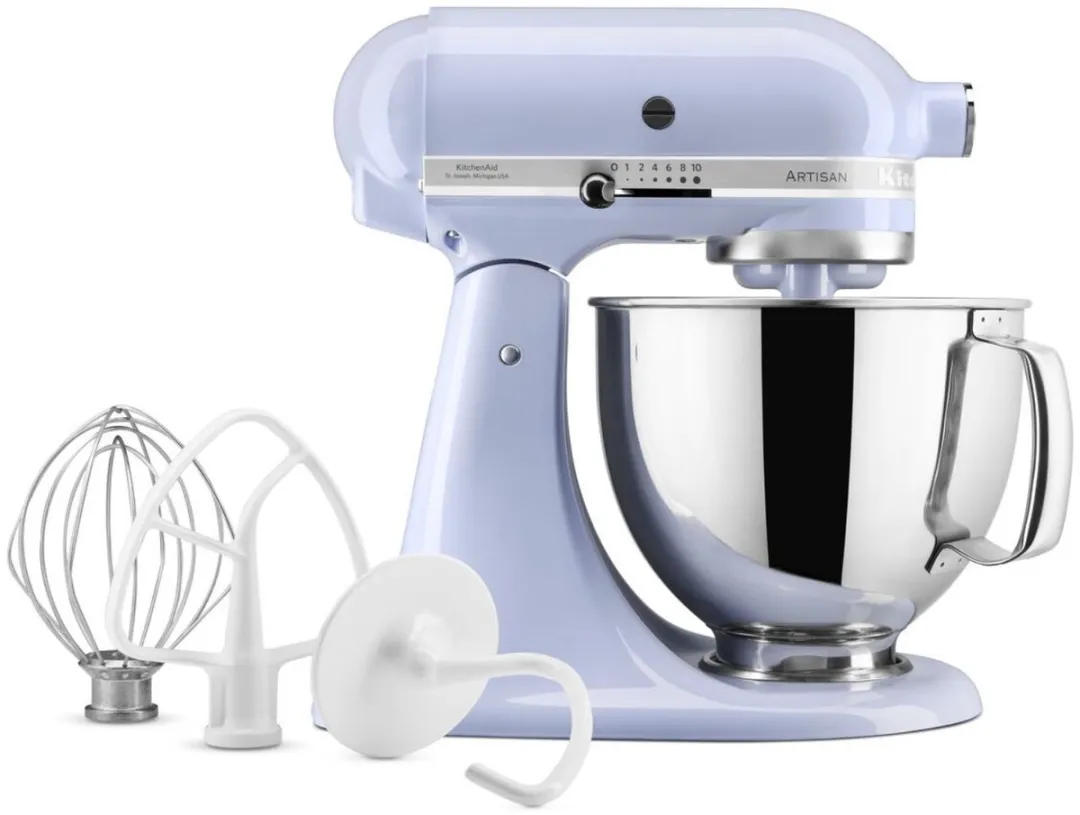 KitchenAid Artisan 5KSM125ELR Keukenmachine - 4,8L - Lavendel - afbeelding 6 van 6