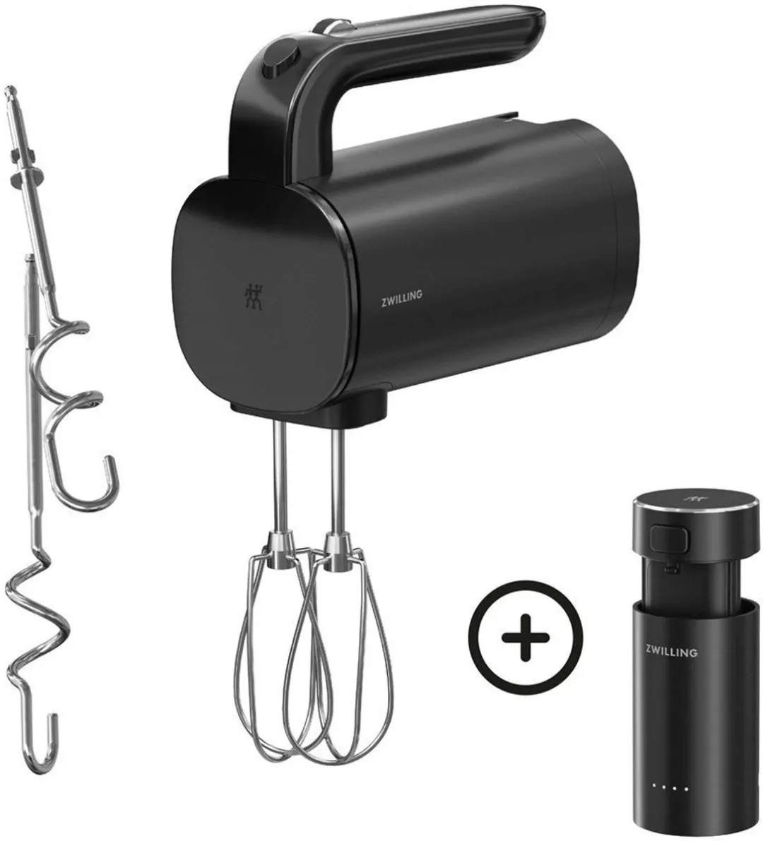 Zwilling Handmixer 250W - 3 Snelheden - Zwart - afbeelding 6 van 6