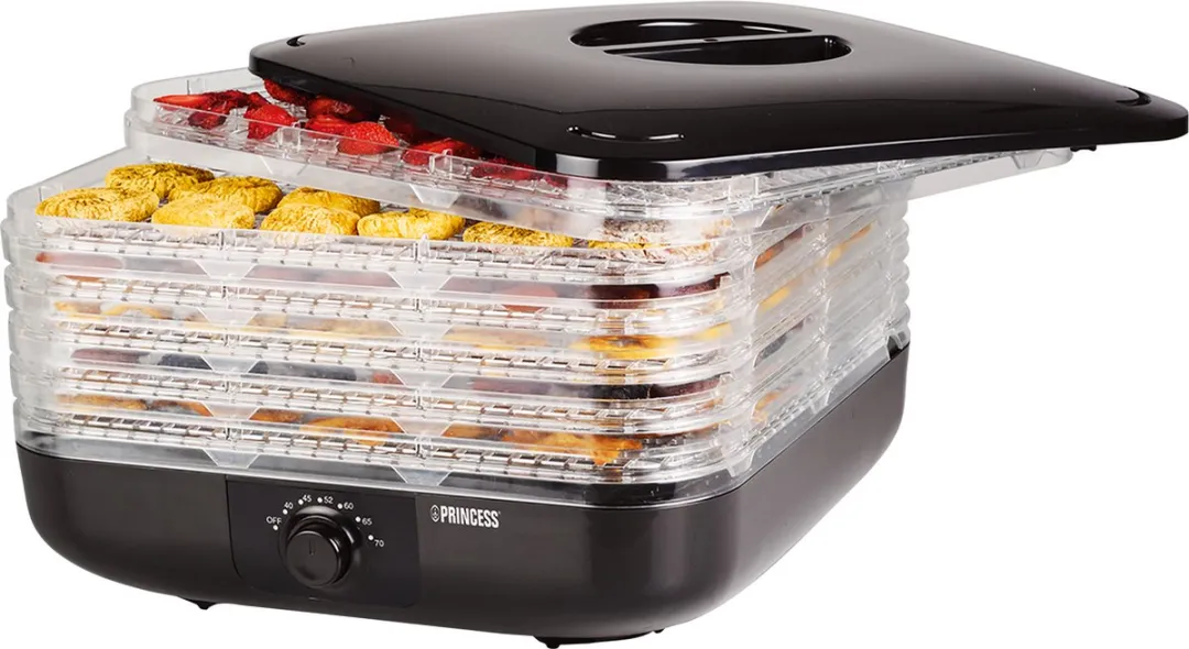 Princess 112380 Voedseldroger 6 Lagen - 350W