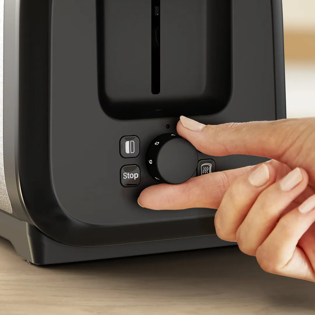 Moulinex Subito LS5S4DE0 – Broodrooster - 2 lange sleuven – 7 bruiningsstanden – Ontdooifunctie